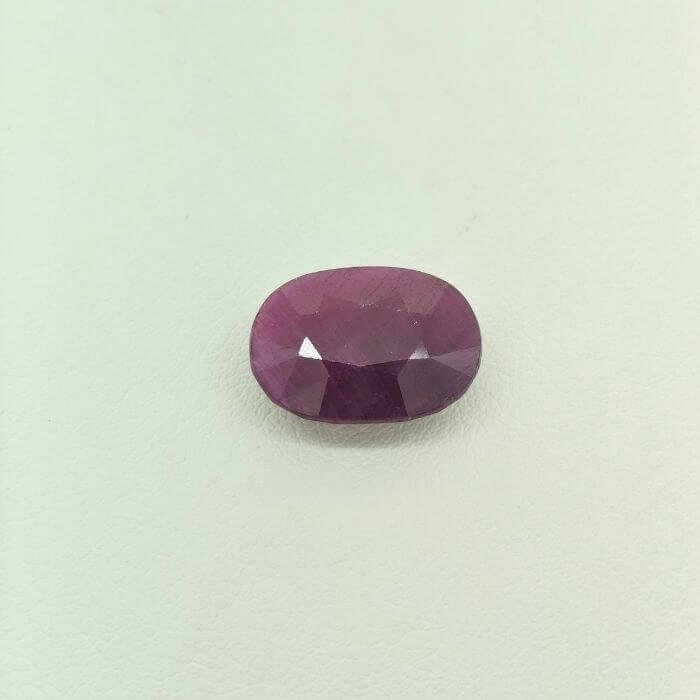 Natural Ruby gemstone featuring vivid crimson red hues with exceptional clarity and radiant polished brilliance.