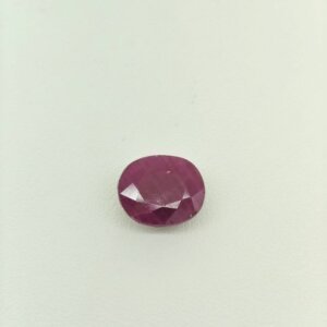 Natural Ruby gemstone featuring rich crimson red hues with exceptional clarity and radiant polished brilliance.