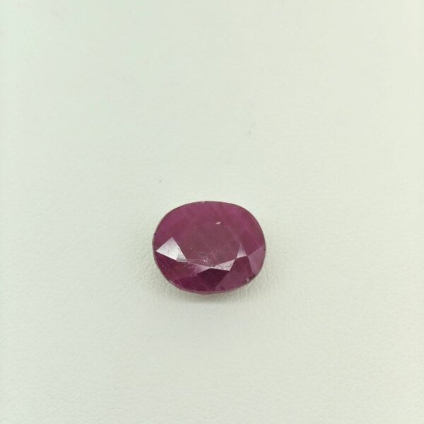 Natural Ruby gemstone featuring rich crimson red hues with exceptional clarity and radiant polished brilliance.