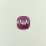 Natural Ruby gemstone featuring vivid crimson red hues with exceptional clarity and radiant polished brilliance.