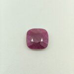 Natural Ruby gemstone featuring vivid crimson red hues with exceptional clarity and radiant polished brilliance.