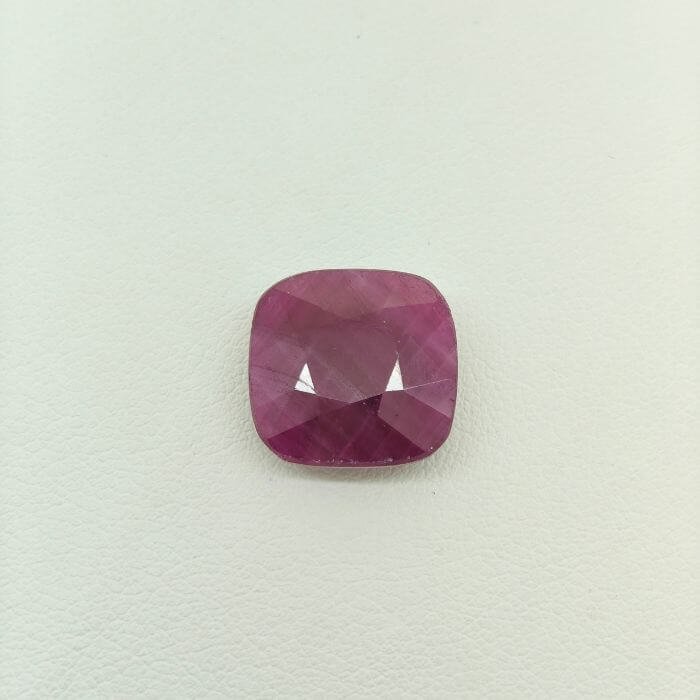 Natural Ruby gemstone featuring vivid crimson red hues with exceptional clarity and radiant polished brilliance.