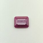 Ruby RUB-032 gemstone featuring vivid crimson red hues with exceptional clarity and radiant polished brilliance.