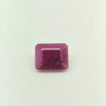 Ruby RUB-034 featuring a vivid natural ruby gemstone with rich crimson red hues, exceptional clarity, and radiant polished brilliance.