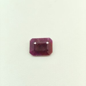 Ruby RUB-036 featuring a vivid natural ruby gemstone with rich crimson red hues, exceptional clarity, and radiant polished brilliance.