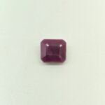 Ruby RUB-037 featuring a vivid natural ruby gemstone with rich crimson red hues, exceptional clarity, and radiant polished brilliance.