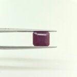 Imperial African Ruby RUB-037 Emerald Cut | Certified Natural Ruby - Image 3