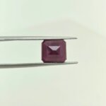 Imperial African Ruby RUB-037 Emerald Cut | Certified Natural Ruby - Image 2