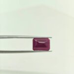 Prestige African Ruby Gemstone – RUB-038 | Natural Emerald Cut Ruby - Image 4