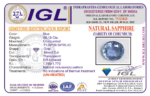 Natural Ceylon Blue Sapphire Gemstone - Image 6