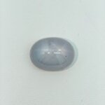 Natural Star Blue Sapphire Oval Cabochon Gemstone with Natural Star Effect