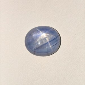 Natural Star Blue Sapphire Oval Cabochon Loose Gemstone