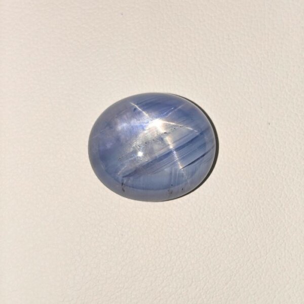 Natural Star Blue Sapphire Oval Cabochon Loose Gemstone