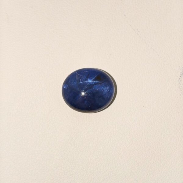Certified Natural Star Blue Sapphire Loose Gemstone with Natural Asterism