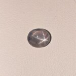Star Blue Sapphire ST-017 featuring a deep royal blue natural gemstone with a brilliant star-like asterism effect and polished luxurious finish.