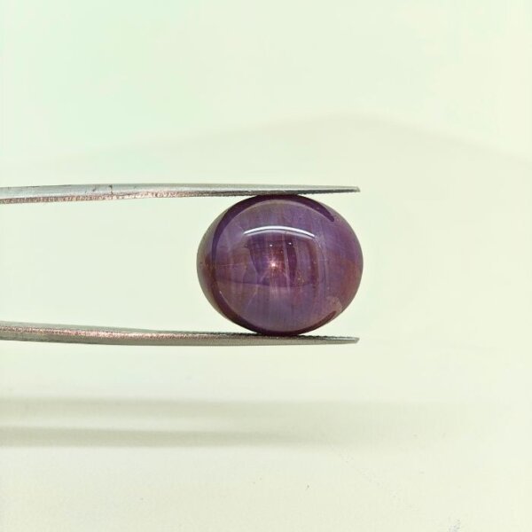 Natural Star Ruby Oval Cabochon Loose Gemstone