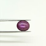 Natural Star Ruby ST-001 is a certified loose gemstone known for its beautiful natural star effect (asterism), vibrant red hue, and smooth cabochon cut. Ideal for custom jewelry, gemstone collections, and astrological purposes.
