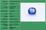 Natural Ceylon Blue Sapphire Gemstone - Image 7