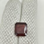 Natural African Hessonite Garnet – Genuine Radiant Cut Gomed Gemstone - Image 2