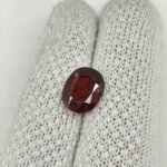 Natural African Hessonite Garnet – Premium Oval Cut Gomed Stone - Image 2