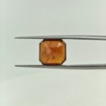Natural African Hessonite Garnet – Radiant Cut Premium Loose Gemstone - Image 4