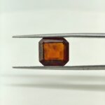 Natural African Hessonite Garnet – Radiant Cut Premium Loose Gemstone - Image 3