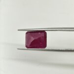 Natural African Ruby 5.30 Carat Oval Cut Lab Certified Ruby Gemstone | Premium Manik - Image 4