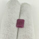 Natural African Ruby 5.30 Carat Oval Cut Lab Certified Ruby Gemstone | Premium Manik - Image 2