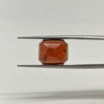 Natural African Hessonite Garnet – Premium Radiant Cut Loose Gomed Stone - Image 4