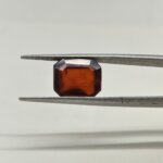 Natural African Hessonite Garnet – Premium Radiant Cut Loose Gomed Stone - Image 3