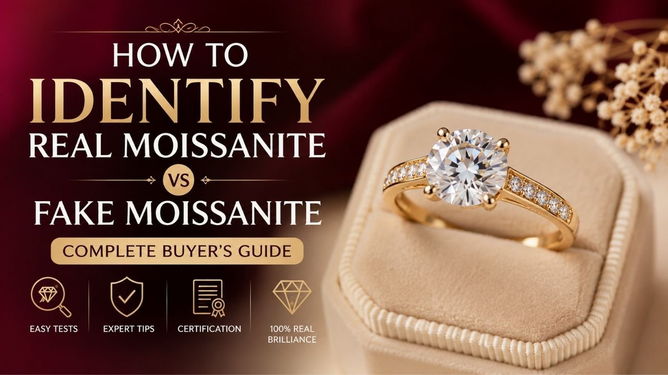 Buy Moissanite Jewellery Online | Certified Moissanite Diamond Rings, Earrings, Pendants & Bracelets for Luxury Jewellery