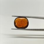 Natural African Hessonite Garnet – Oval Cut Premium Gomed Gemstone - Image 3