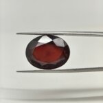 Natural & Certified African Hessonite Garnet – Premium Oval Cut Gomed Stone - Image 3