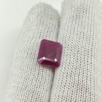Natural African Ruby 6.65 Carat Emerald Cut Lab Certified Ruby Gemstone | Premium Manik - Image 2