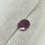 CertifiedAfrican Ruby 6.25 Carat Oval Cut Lab Certified Ruby Gemstone | Premium Manik Stone - Image 2