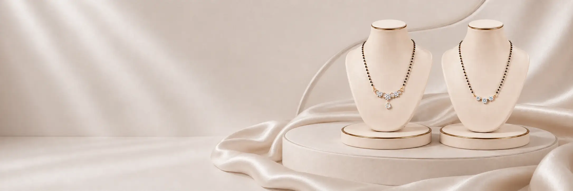 CVD Diamond Mangalsutra