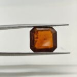 Natural African Hessonite Garnet – Radiant Cut Premium Gomed Gemstone - Image 4