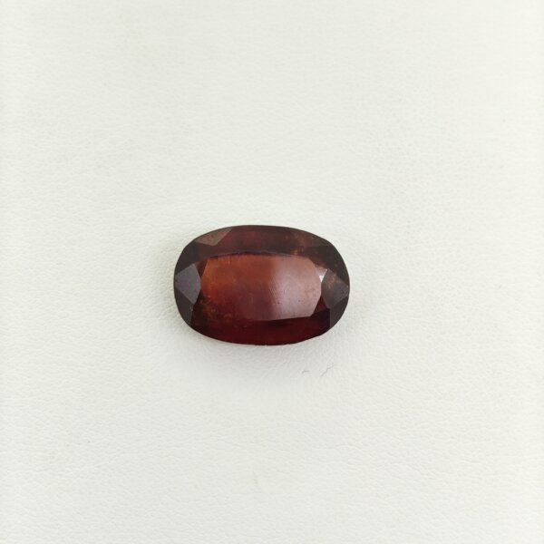 Natural African Hessonite Garnet honey brown oval gemstone HG-021