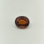 Natural Sri Lankan Hessonite Garnet honey brown oval gemstone HG-038