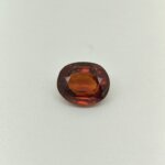 Natural Sri Lankan Hessonite Garnet honey brown oval gemstone HG-040