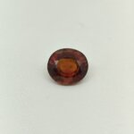 Natural Sri Lankan Hessonite Garnet honey brown oval gemstone HG-041