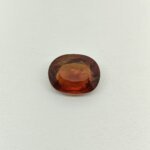 Natural Sri Lankan Hessonite Garnet honey brown oval gemstone HG-045