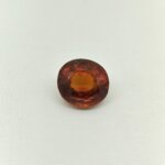 Natural Sri Lankan Hessonite Garnet honey brown oval gemstone HG-047