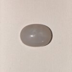 Natural Australian Opal Gemstone white oval stone AOP-003 from Australia