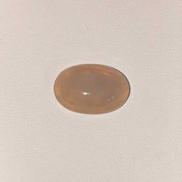 Natural Australian Opal Gemstone white oval stone AOP-004 from Australia
