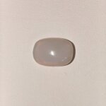 Natural Australian Opal Gemstone white oval cabochon stone AOP-008 from Australia
