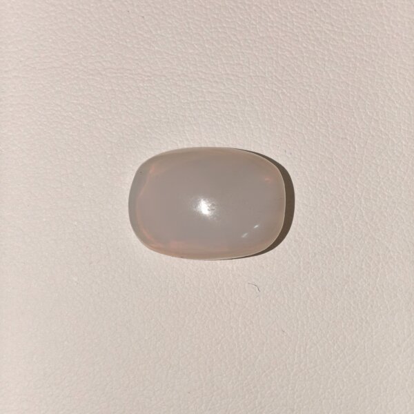 Natural Australian Opal Gemstone white oval cabochon stone AOP-008 from Australia