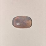 Natural Australian Opal Gemstone white oval cabochon stone AOP-009 from Australia
