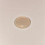 Natural Australian Opal Gemstone white oval stone AOP-010 from Australia