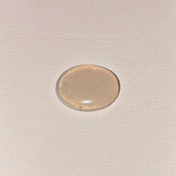 Natural Australian Opal Gemstone white oval stone AOP-010 from Australia